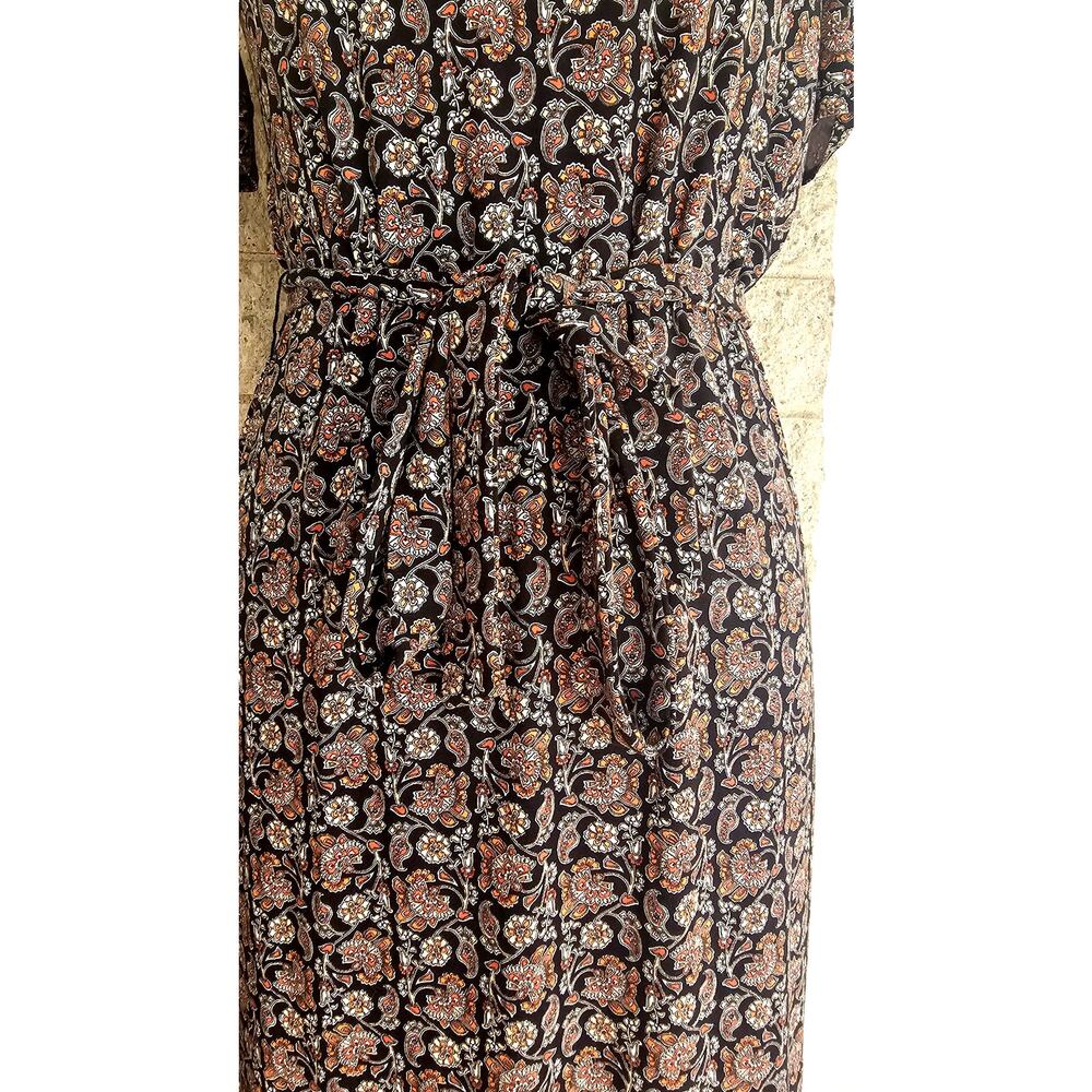 Boden Dress Knot Detail Jersey Mini, Tie Waist, 95% Viscose, Sz 8R, - Picture 8 of 11